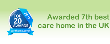 Voted 7th best care home in the UK